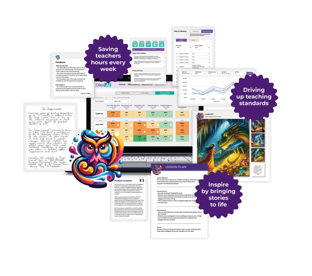 Olex.ai | Award-Winning AI for Teachers & Writing Assessment